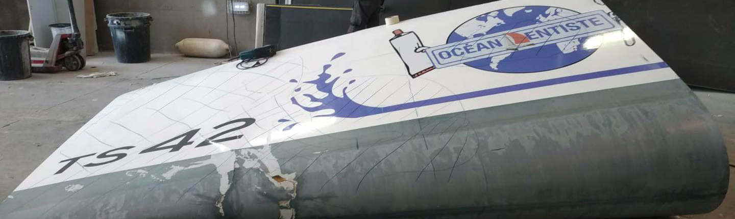 coque cassée bateau Océan Dentiste